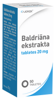 JONAX valerijono ekstraktas tabletės, 50 vnt.