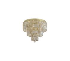 Searchlight 61321-6SB - Lubinis šviestuvas EMPIRE 6xE14/60W/230V IP44