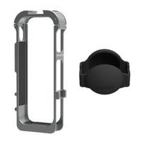 Sunnylife metalinis magnetinis rėmas su silikono objektyvo apsaugėja Insta360 X5