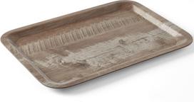 Amer Box Neslidus stačiakampis serviravimo padėklas 240x340 mm - tamsus medis