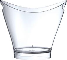 Bar Up Vyno šampano dubuo ovalus skaidrus 6 l