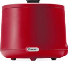 Hendi UNIQ elektrinis sriubos termosas 35-85 C 8 l 500 W - raudonas