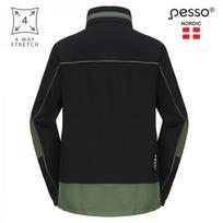 Striukė Titan Flexpro DS125Z, 2XL, Pesso, elastinga, juoda/žalia