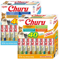 INABA Churu katėms – mišrios skonio su tunu ir vištiena 80x14 g