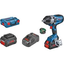 Bosch Powertools PRO Belaidis smūginis suktuvas BITURBO GDS 18V-1000 C Professional, 18Volt (blue/black, 2x ProCORE18V 8,0Ah akumuliatorius, Bluetooth modulis, 1/2", L-BOXX dėžėje) | 06019J8002 | 4059952548517