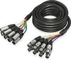 Behringer GMX-500 Kabel 8 x XLR F - 8 x XLR M 5m