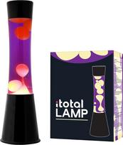 Itotal - Lava Lamp - Black/Purple/Yellow - 40 cm (1270426)