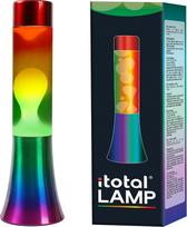 Itotal - Lava Lamp - RAINBOW - 30 cm