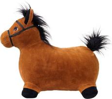 Krea Hop And Bounce Plush Horse, Brown (36-2032)