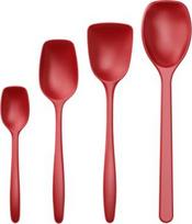 Rosti - NEW Classic kitchen spoons, Set of 4 - Red