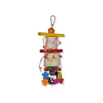VDG Toy bird multi color žaislas paukščiams 27cm