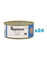 APPLAWS Cat Adult Tuna Fillet in Broth tuno filė sultinyje 24x70 g