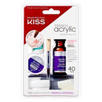 Kiss My Face French Sculpture Acrylic Kit - akrilo prancūziško manikiūro rinkinys