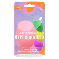 Real Techniques Hyperbrights Miracle Complexion Sponge Set - makiažo kempinėlių rinkinys