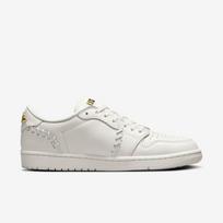 Air Jordan 1 Low Method of Make Sail/Metallic Gold-Sail - Dydis 38.5 (FN5032-100 Laisvalaikio batai)