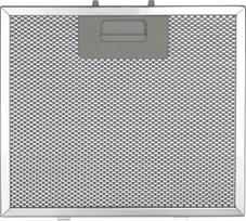 Aliuminio filtras gartraukiui 25.9x30.4x0.9cm AF-650RIX HEINNER