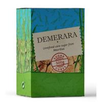 Nerafinuotas cukranendrių cukrus DEMERARA kubeliais ROUGH CUT DEMERARA 500 g