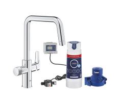 GROHE 30594000 - Virtuvinis maišytuvas BLUE PURE Start su Ultrasafe filtravimo funkcija, chromuotas