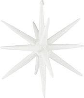 House Doctor Kalėdinės dekoracijos Spike baltos spalvos 12 cm 4 vnt.