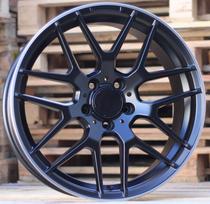 Ratlankis RACINGLINE A1257 R18x8 5x112 ET 40 CB 66.6 (Black Half Matt Polished Lip)