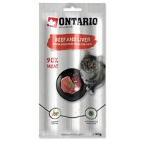 Ontario lazdelės formos skanėstas Jautiena ir Kepenėlės 3x5g