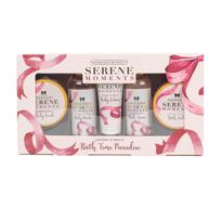SERENE MOMENTS BATH TIME PARADISE kūno priežiūros priemonių rinkinys