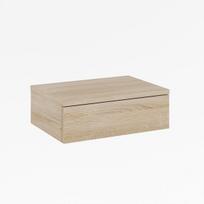 Pakabinama naktinė spintelė PKT-12 14 × 41 × 30, sonoma ąžuolas