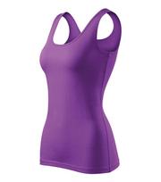 Marškinėliai moterims Malfini Triumph top, violetiniai, XS