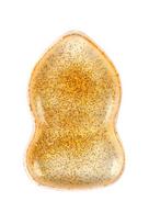 Silikoninė makiažo kempinėlė Eskimo Clear with Gold Glitter BYS