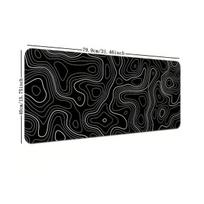 Išorinis kietasis diskas Didelis juodas pelės kilimėlis, 31,46 * 15,75 colio / 79,9 * 40 cm