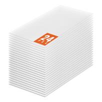 Polikarbonato šiltnamio plokštės Vevor PC4-24 121x60,5x0,4 cm, 24 vnt.