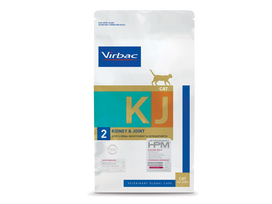 Virbac KJ2 HPM Veterinarinis sausas maistas katėms inkstų ir sąnarių priežiūrai 3 kg