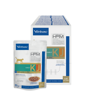 Virbac KJ1 Veterinarinis Šlapias kačių maistas inkstų ir sąnarių priežiūrai 12x85 g