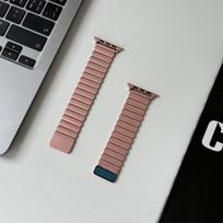 1 vnt. magnetinis dirželis Apple Watch apyrankei 49 mm 45 mm 44 mm 42 mm 41 mm 40 mm 38 mm apyrankė Iwatch Series 9 8 Ultra 7 6 5 4 3 2 1 SE 38mm 40mm 41mm sidabras
