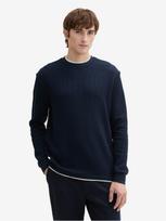TOM TAILOR DENIM Vyriški marškinėliai ilgomis rankovėmis