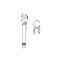 Leatherman klipsas ir žiedelis
