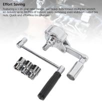 Torsion Multiplier Wrench Set 1:16 1 2 Drive Labor Saving Nut Disassembly Tool with 3 Sockets for Loosening Car Tire