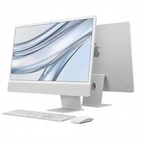 iMac Z1E2 59.62cm 23.5Zoll Standardglas M4 8C CPU/8C GPU/16C N.E. 16GB 1TB SSD Ohne Eth MM NumKey TID DE Silber