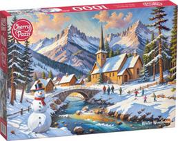 Dėlionė „Winter Wonderland“ (1000 det.)