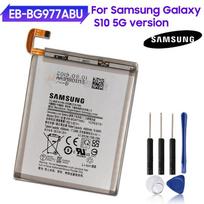 Originalus atsarginis akumuliatorius EB-BG977ABU, skirtas Samsung GALAXY S10 5G versijai SM-G977B SM-G977U SM-G977N SM-G9770 4500mAh