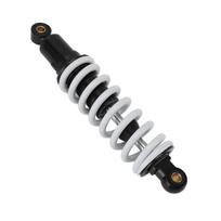 285mm Motociklo Amortizatorius 10mm Spyruoklės Skersmuo Sunkiųjų Darbų Reguliuojamas Slopinimas ATV Purvo Dviratis Go Kart Motoroleris