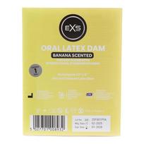 EXS Condoms Banana Scented Bananų kvapo prezervatyvas oraliniam seksui