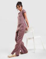NIKE KELNĖS W NSW PHNX FLC HR WIDE LEG