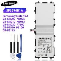 Originalus atsarginis akumuliatorius SAMSUNG Galaxy Note 10.1 N8000 GT-N8000 P7500 P5100 P5110 N801 SP3676B1A 7000mAh