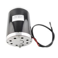Elektrinio dviračio variklis 1000W 3000RPM Didelio greičio Mažo karščio Triukšmo Aliuminio lydinio Šepetinis elektrinis variklis DIY 36V