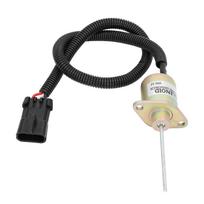 12V Kuro išjungimo solenoidas 1503ES‑12A5SUC9SCC28 3 gnybtai Pakeitimas Kubota V2203‑DI
