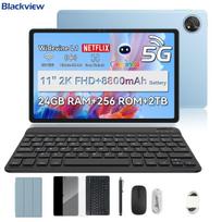 Blackview ZENO 10 Planšetė, 11  FHD+ 90Hz, 8GB+256GB, 5G, 8800mAh, Android 15 8+256 mėlyna
