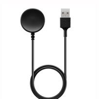 Samsung Galaxy Watch8/Ultra 2025/7/6/5 xDfind magnetinis išmaniojo laikrodžio įkrovimo laidas, ilgis: 1m USB-A Port juoda