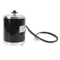 48V 500W Šepetėlinis Elektrinis Variklis Aliuminio Lydinio Didelio Greičio 2700 RPM Elektrinio Motorolerio Šepetėlinis DC Variklis