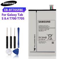 Originalus pakaitinis akumuliatorius, skirtas Samsung GALAXY Tab S 8.4 SM-T700 SM-T705 T705 EB-BT705FBC EB-BT705FBE 4900mAh